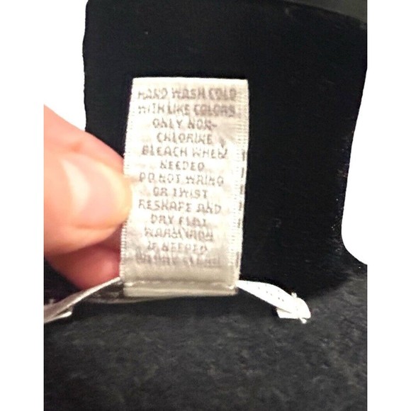 Sarah Spencer 100% Italian Merino Wool Sweater Charcoal Gray Women’s Size Large - Picture 9 of 9